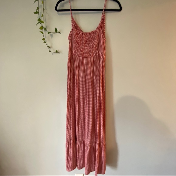 Red Plaid Dress - Picture 4 of 4